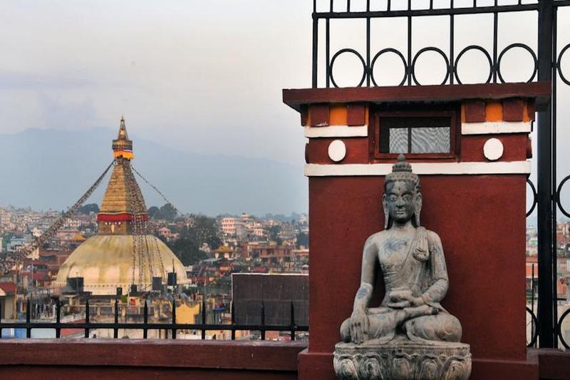 Hotel Tibet International Káthmándú Exteriér fotografie