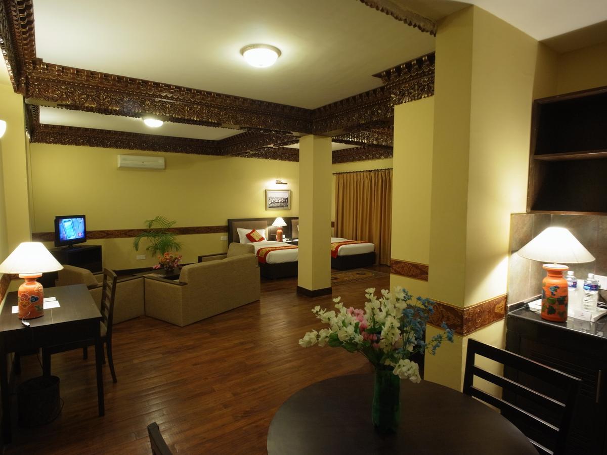 Hotel Tibet International Káthmándú Pokoj fotografie