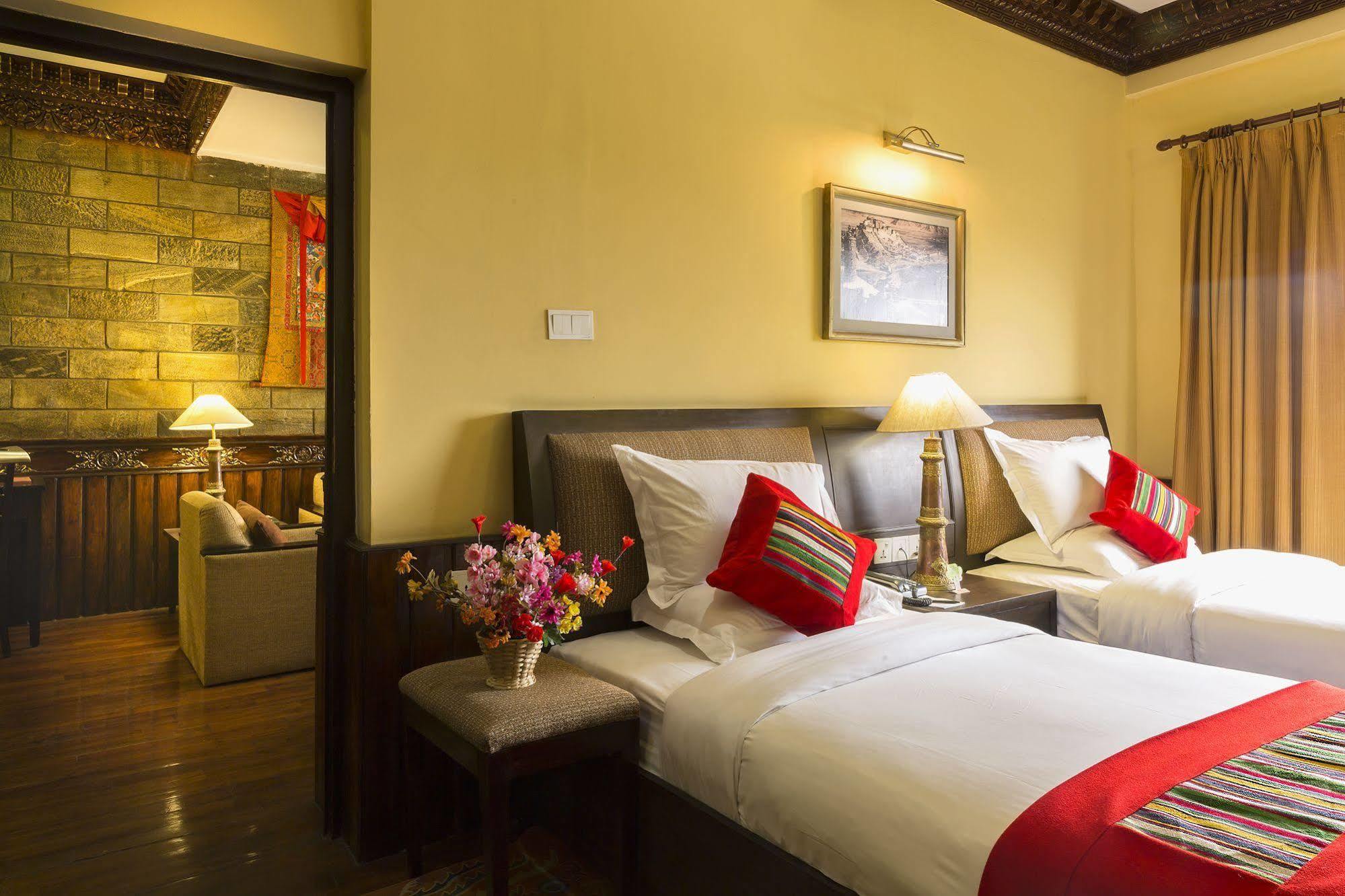 Hotel Tibet International Káthmándú Exteriér fotografie